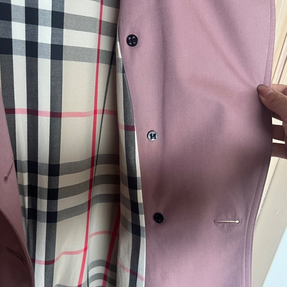 BURBERRY Classic Trench coat Pink - Picture 6 of 10
